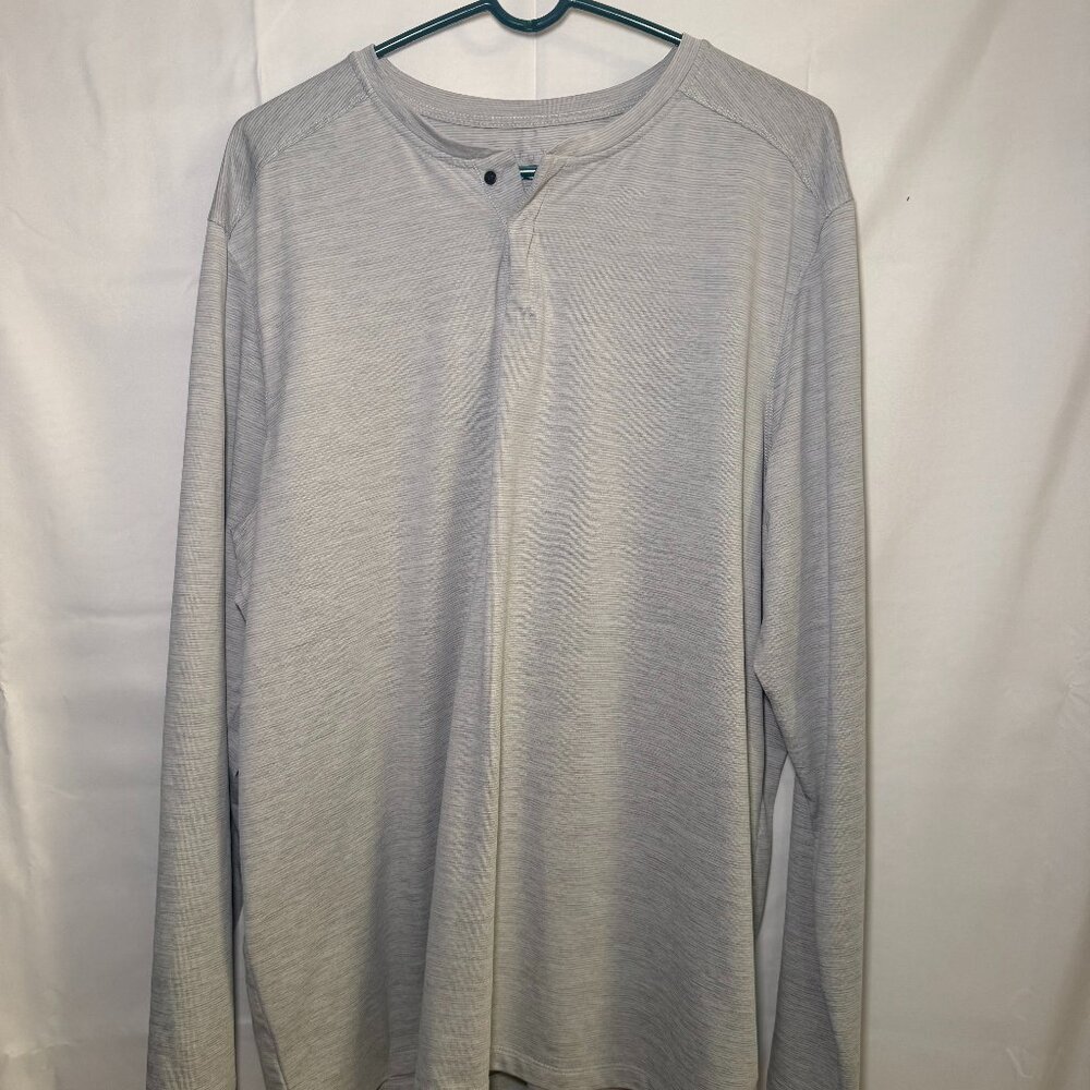 George XL long sleeve 3-button